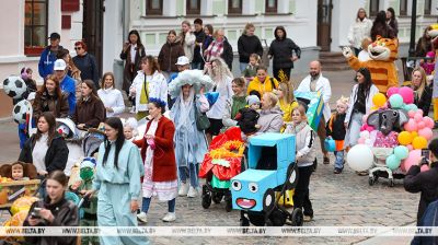 Stroller parade in Grodno