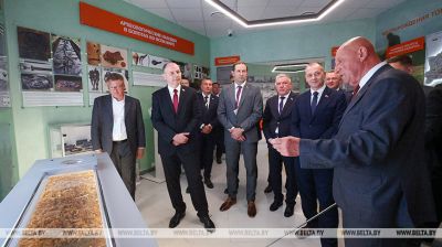  Peat industry heritage center opens in Smolevichi District
  
   
  