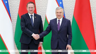 Belarusian PM, Uzbekistan president meet in Tashkent
