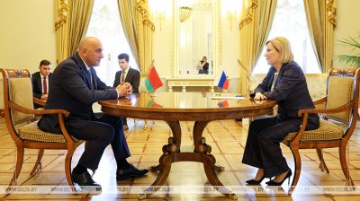 Culture ministers of Belarus, Russia meet in St Petersburg 