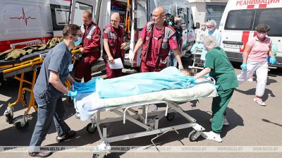 Children injured in Bryansk drone attack admitted to Minsk pediatric surgery center