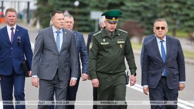  CSTO delegation visits Bruzgi border crossing
 
  
  