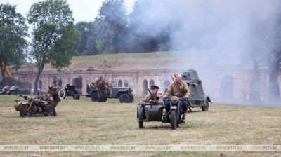  Brest Fortress defense reenacted at dawn on 22 June
 
  
  