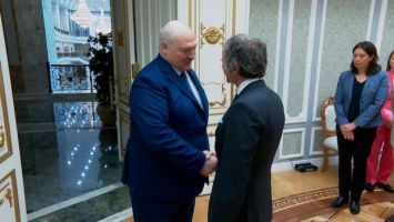 Lukashenko meets with IAEA chief, reaffirms Belarus’ commitment to security, peace