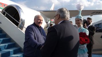 
Lukashenko arrives in Astana for SCO summit


