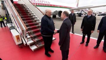 Lukashenko arrives in Russia on working visit