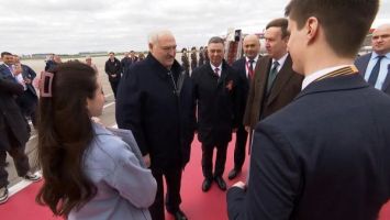 Lukashenko arrives in Russia on working visit