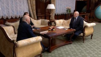 Lukashenko meets with the state secretary of the Union State of Belarus and Russia