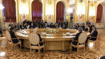 Lukashenko attends a Supreme Eurasian Economic Council session in Moscow