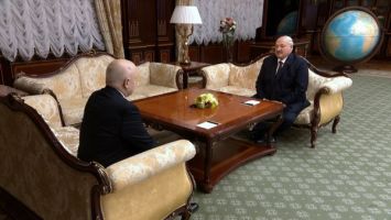 Lukashenko meets with CIS secretary general