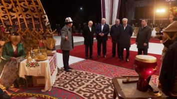 CSTO heads of state tour a national identity exhibition before an informal supper
