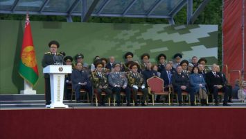 Lukashenko calls for preventing a new world bloodbath in a speech during the Victory Day parade
