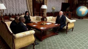 Lukashenko meets with the speaker of the Kenyan Senate