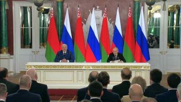 Lukashenko and Putin are satisfied with the realization of Union State economic plans
