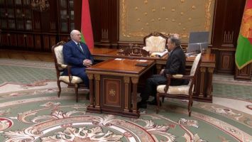 Lukashenko meets with Belarus' UN ambassador