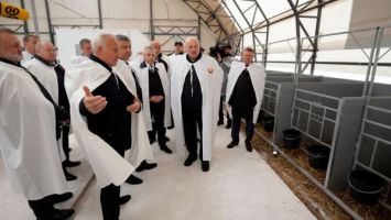 Lukashenko names key principle for dairy complex construction