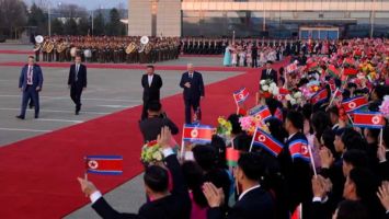 Kim Jong Un sees Lukashenko off as Belarusian leader concludes DPRK visit
