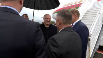 Lukashenko arrives in Russia’s Irkutsk