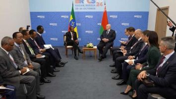 Lukashenko meets with Ethiopian PM