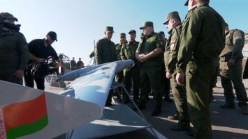 Lukashenko gets familiar with combat capabilities of Belarusian drones, counterdrone measures