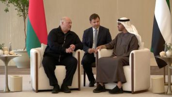 Lukashenko meets with the UAE president
